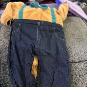 Kids' Denim and Tan Outfit lion costume